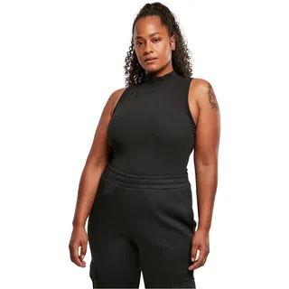 Urban Classics Damen Women's Sleeveless Turtleneck Bodysuit Shapewear Ganzk rper Body, Schwarz, XS EU
