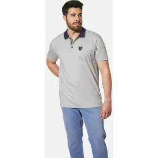 Poloshirt CHARLES COLBY "Poloshirt EARL BARTHOLOW", Herren, Gr. 3XL, grün (khaki), Obermaterial: 60% Baumwolle CO. 40% Polyester COOLMAX PES(Coolmax)., Shirts Poloshirt