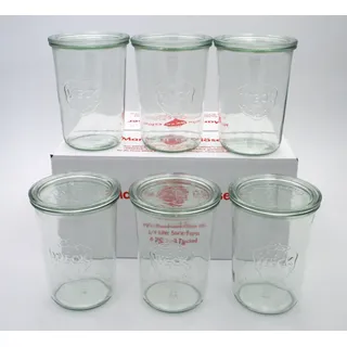 Weck Sturzform-Glas 850 ml 6 St.