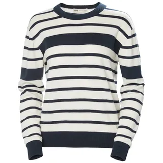 Helly Hansen Damen W Skagen Sweater 2.0 Pullover, Marineblau gestreift, XL
