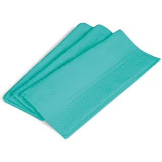 Excelsa Badvorleger 50x80cm in blau, Baumwolle, 50 x 80 x 1 cm