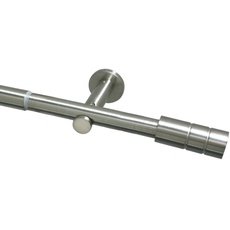 Bild Gardinenstangen-Set Zylinder 1-läufig Ø 25 mm 190 - 360 cm