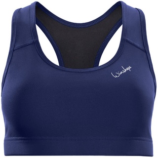 Winshape Damen Functional Comfort Sb102c Mit Herausnehmbaren Pads Sport-BH, Dark-blue, XXL EU