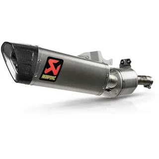 Akrapovic Slip-on Line Bmw F 900 R Abs/f 900 Xr Abs 2025 S-b9so2-haplt Homologierter Slip On Schalldämpfer - Titanium Look / Black - Homologated