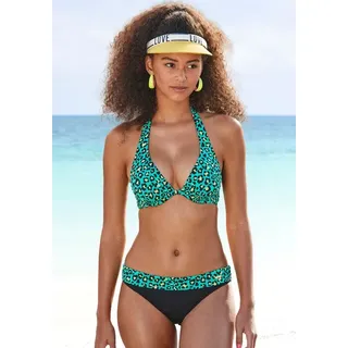 Bruno Banani Bügel-Bikini Damen Grün/Türkis 36 Cup B