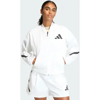 adidas Z.n.e Woven Bomberjacke - White - 2XS - Regular