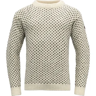 Devold of Norway Nordsjø Wool Sweater Offwhite L