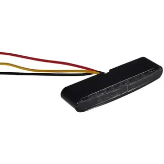 Highsider LED Rücklicht | Universell kompatibel mit Rollern, Motorrädern, Mopeds und Quads; Kunststoffgehäuse, Maße 53,5 × 7 × 15 mm