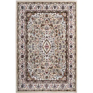OBSESSION Isfahan, beige, B:80cm H:11mm L:150cm, Polyester, Teppiche, Teppich, Orient-Optik, ideal im Wohnzimmer & Schlafzimmer
