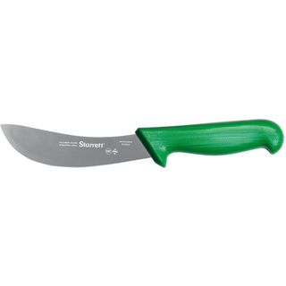 Starrett Profi Enthäutungsmesser - BKG206-6 Grüner Griff, schmale, gebogene 6-Zoll-Klinge aus desinfiziertem Edelstahl - Hunters Butchers Küche Kochmesser