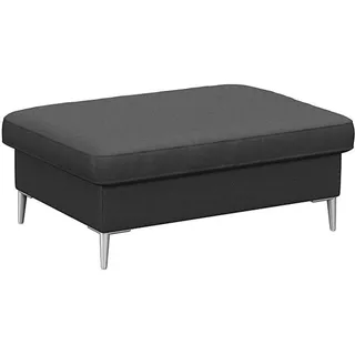 FLEXLUX Pouf »Fiore«, Kaltschaum, Füße Alu FLEXLUX Deep Black