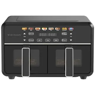 Keramik-Heißluftfritteuse Dual 11 L | Airfryer WM-2511 AF