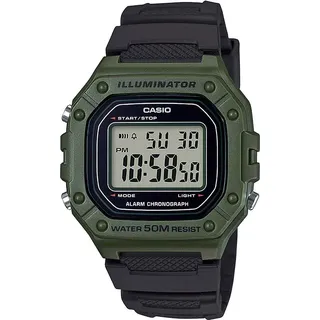 Casio W-218H Resin 43,2 mm 3AVEF