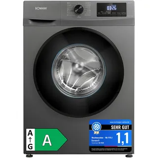 Bomann WA 7175.1 titan Waschmaschine (7 kg, 1400 U/min)