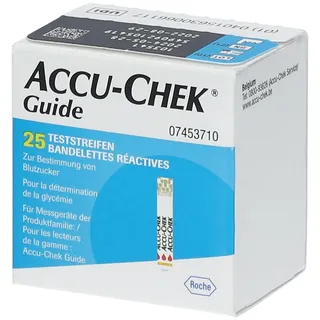 Accu-Chek® Guide Teststreifen 25 St 25 St Teststreifen