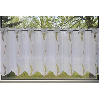 Stickereien Plauen Panneaux »Elina« Stangendurchzug 1 Stk. tlg., weiß