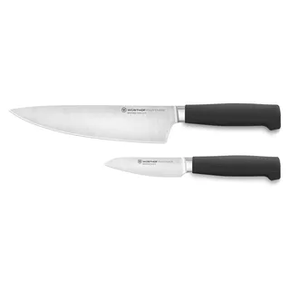 WÜSTHOF 1061860201, Messer-Set, 16 cm, Edelstahl, 2 Stück(e) - Schwarz