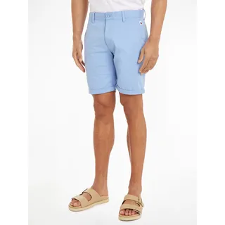 Tommy Jeans Chinoshorts »TJM SCANTON SHORT«, Markenstickerei TOMMY JEANS moderate blue