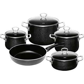 RIESS Kelomat Topf-Set 5-tlg. Kochtopf + Kasserolle