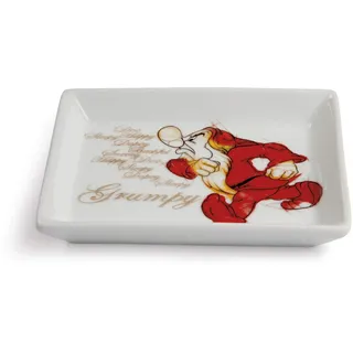 Egan Disney PWS95R/BR Porzellan i 7 Nani Schale, Brontolo, 13 x 10 cm