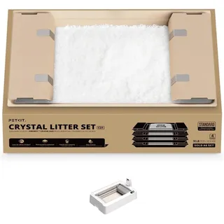 Petkit Purobot Crystal Duo Katzenstreu 4 Stück White One Size