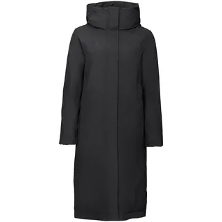 Vaude Coreway Coat, lang und warm mit PrimaLoft® Wattierung, wasserdicht, winddicht und atmungsaktiv, black, 38
