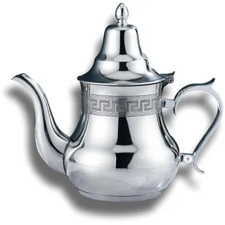 Cflagrant® Teekanne für Induktionsherde aus hochwertigem Edelstahl (1,2 Liter, modern)