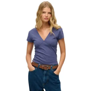 Superdry Cap Corset Kurzarm-t-shirt - Mariner Navy - 2XS