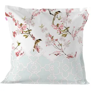 HappyFriday Kissenbezug, Sakura, Mehrfarbig, 80 x 80 cm, Bunt