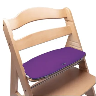 Sitzkissen Hochstuhl kompatibel mit Hauck Hochstuhl (lila) Sitzpolster Kissen Sitzauflage Stuhl Polster Auflage Filz - Zubehör für Kinderstuhl Holz | Mahona