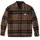 Flannel Hemd Braun/Schwarz S