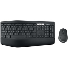 Logitech MK850 Performance Kabelloses Tastatur-Maus-Set, Bluetooth & 2.4 GHz Verbindung via USB-Empfänger, Multi-Device, 24 bis 36-Monate Akkuleistung, Handballenauflage, Italienisches QWERTY-Layout