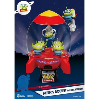 Beast Kingdom Toy Story D-Stage PVC Diorama Alien's Rocket Deluxe Edition 15 cm