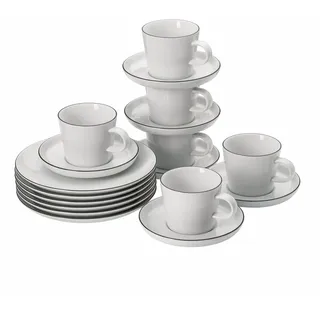 Thomas Cucina Colori Black Kaffee-Set 18-tlg