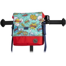 BAMBINIWELT Lenkertasche Tasche kompatibel mit Puky mit Woom Laufrad Räder Roller Fahrrad Fahrradtasche für Kinder wasserabweisend mit Schultergurt (Modell 23)
