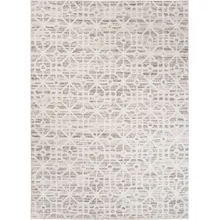 Beige Teppich Mazovia - Modern, Geometrisch - Teppich für Wohnzimmer, Schlafzimmer, Büro - 120 x 170 cm - Braun