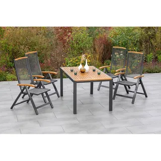 Merxx Tilos Gartentisch 150 x 90 x 75 cm Akazie 