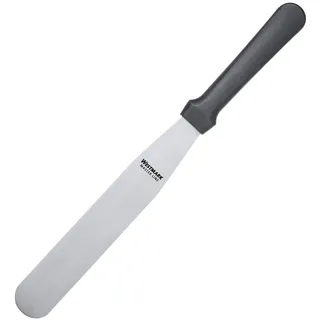 Westmark Profi-Streichpalette/Konditorenmesser, gerade, flexibel, Klingenmaß: 3 x 18 cm, Länge: 30 cm, Rostfreier Edelstahl/Kunststoff, Master Line, Schwarz/Silber, 31212270
