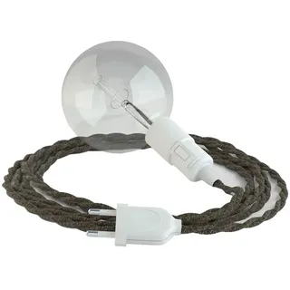 Creative Cables Tn04 5 M Hängelampe - Brown / White - One Size