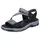 Riemchensandalen Damen Schwarz 40