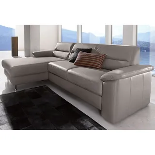sit&more Eckcouch Mikrofaser 3-Sitzer Blau
