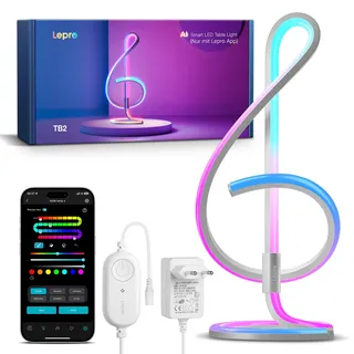 Lepro AI Smart Tischlampe TB2 Mehrfarbig