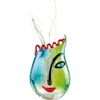 GILDE GLAS art Dekovase »Vero«, bunt