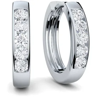 Creolen Silber Damen 925 *GRATIS PREMIUM ETUI* klein Ohrringe echt Geschenk für Frauen Freundin Schmuck Liebe Sie nickelfrei Modeschmuck Damenohrringe silberne kein Edelstahl Kreolen