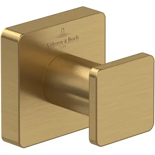 Villeroy & Boch Elements Striking Handtuchhaken Wandmontage Gold 45 x 44 x 45 mm