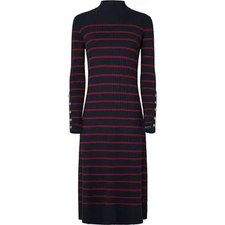 Pepe Jeans Harlem Langarm-midikleid Blau L Frau Blau L - Blau