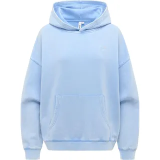 Sweater RAGWEAR "Sweatshirt Germma PP", Damen, Gr. XS, blau (arctic blau), Obermaterial: 100% Baumwolle CO., oversize, Rundhals, Rippbündchen, Sweatshirts Sweater, Oversize Kapuzen-Pullover