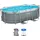 Power Steel Frame Pool Set 305 x 200 x 84 cm inkl. Filterpumpe