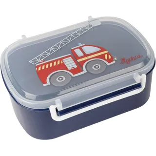 Sigikid 25408 Brotdose Feuerwehr Lunchbox mit Einsatz und Bügelverschluss, BPA-frei, sicher, leicht, empfohlen für Kinder ab 1 Jahr