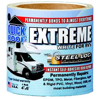 Quick Roof Extreme Klebeband 7.62 M - White - 101.6 mm